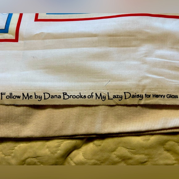 Henry Glass:Follow Me 100% Cotton Quilt Book Panels by Dana Brooks My Lazy Daisy - Picture 12 of 16